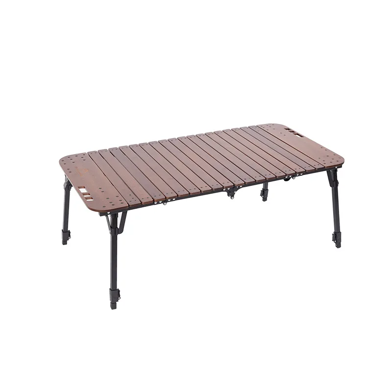 Outdoor Furniture Factory - โต๊ะพับได้สำหรับตั้งแคมป์ปิกนิกกลางแจ้งแบบพับได้สี่ตอน รุ่น Hooki Mountain Guest Head