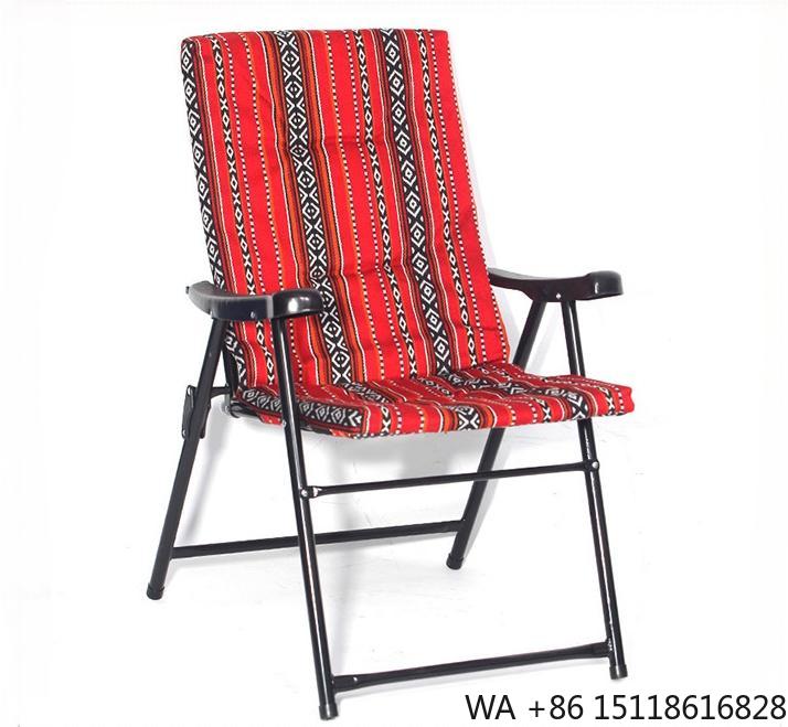 Outdoor Furniture Factory - เก้าอี้สนามพับได้สำหรับตั้งแคมป์ ขายส่งจากโรงงาน ผลิตจากเหล็ก พกพาสะดวก ปรับแต่งสีและดีไซน์ได้ เหมาะสำหรับโรงแรมและคลังสินค้า