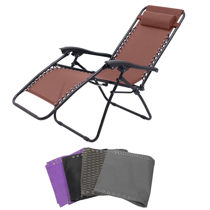 Outdoor Furniture Replacement Fabric - ผ้าสำรองสำหรับเก้าอี้ไร้แรงโน้มถ่วง ขนาด 160x43 ซม. ผ้าสลิงมาตรฐานสำหรับเก้าอี้พักผ่อนกลางแจ้ง เฟอร์นิเจอร์นอกบ้าน