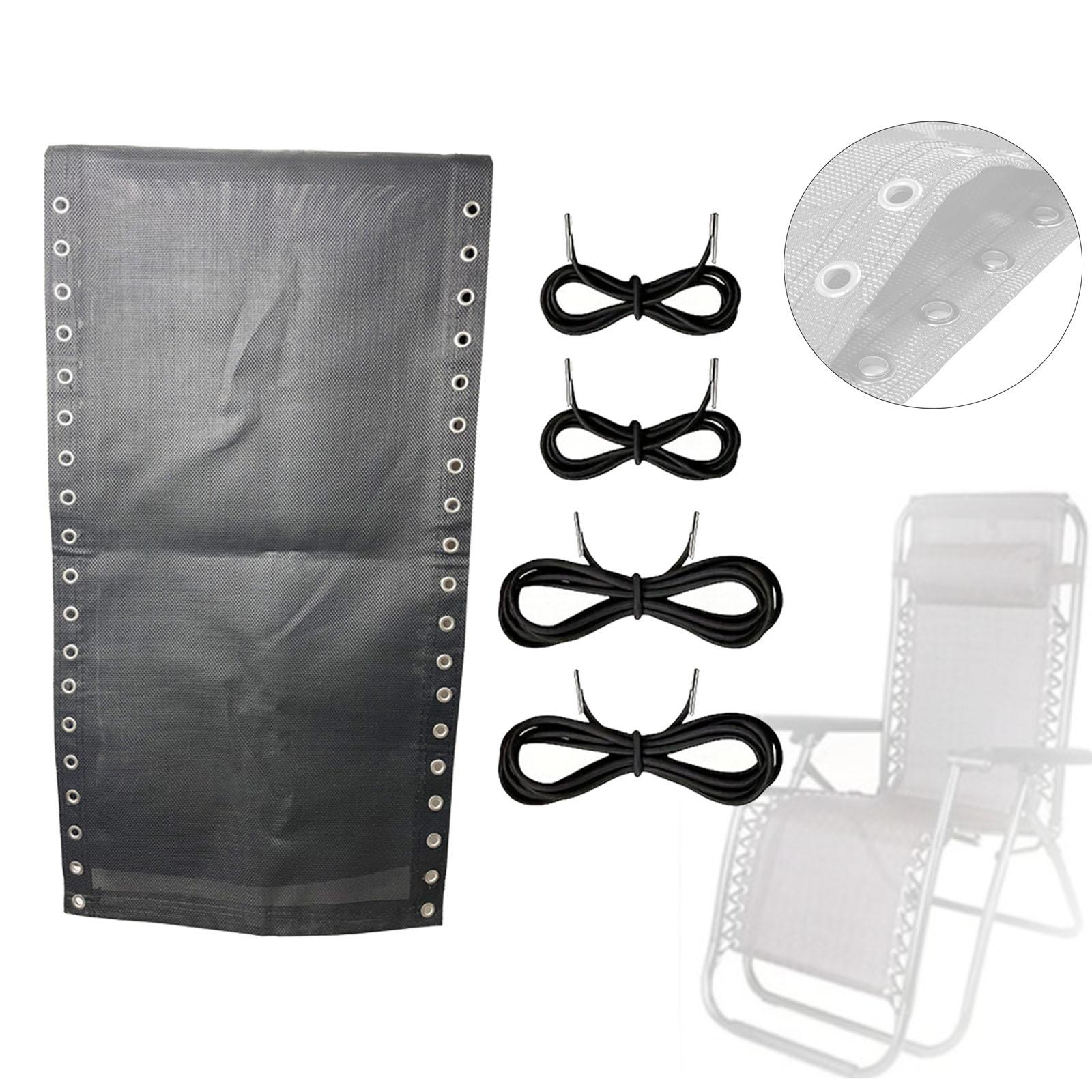 Outdoor Furniture Replacement Fabric - ผ้าตาข่ายสำหรับเปลี่ยนเก้าอี้พักผ่อนแบบปรับเอนได้ ทนทาน ใช้ได้กับเก้าอี้พับกลางแจ้ง ใช้งานง่าย