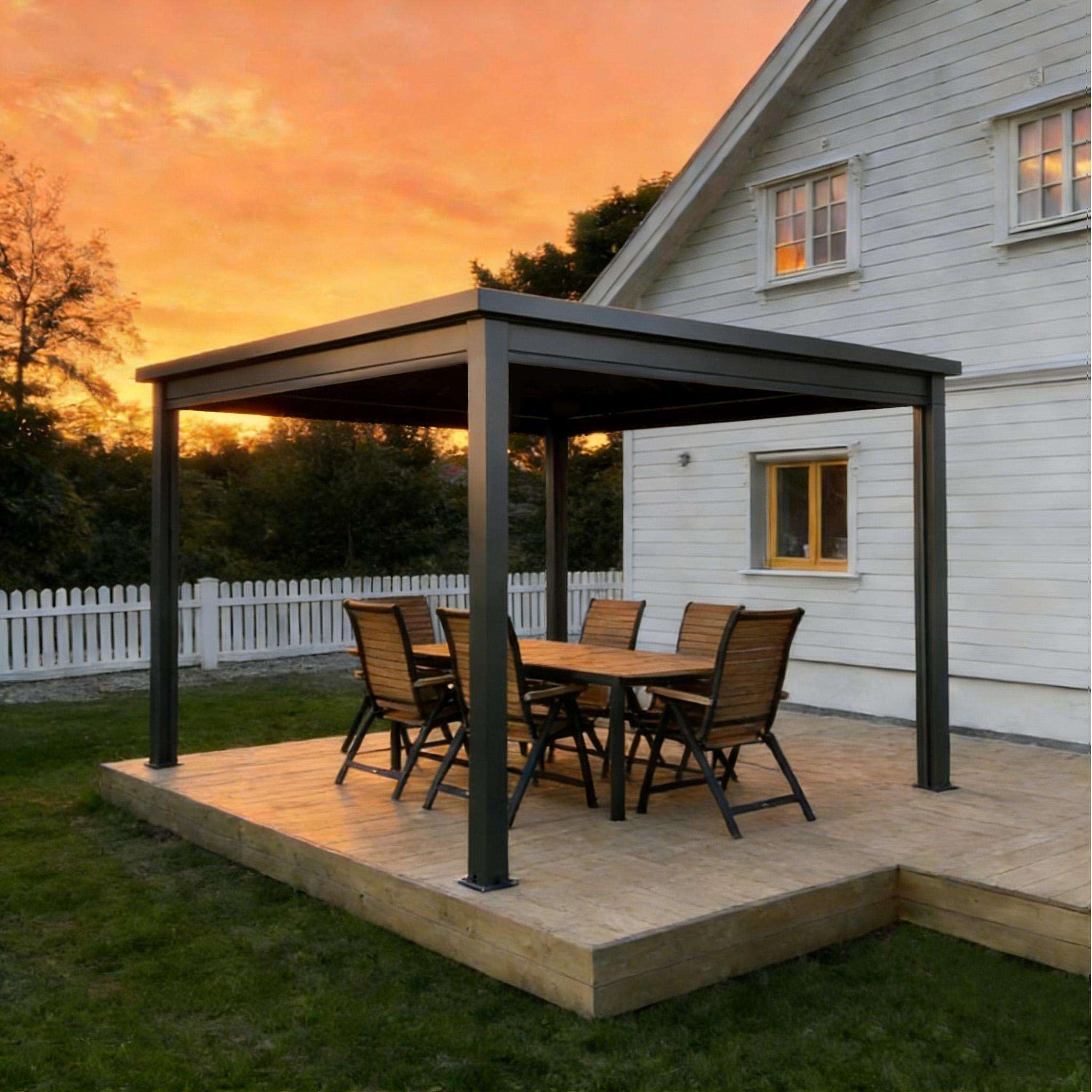 ขายตรงจากโรงงาน ศาลาอลูมิเนียม - Outdoor Furniture Set Sale บทวิจารณ์และราคา