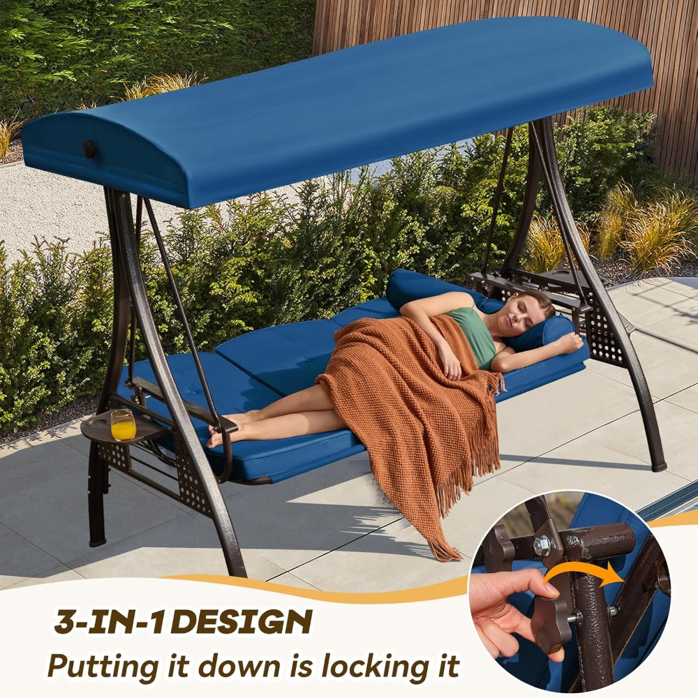ชิงช้าระเบียง 3 in 1 รุ่น Fact - Outdoor Furniture Factory บทวิจารณ์และราคา