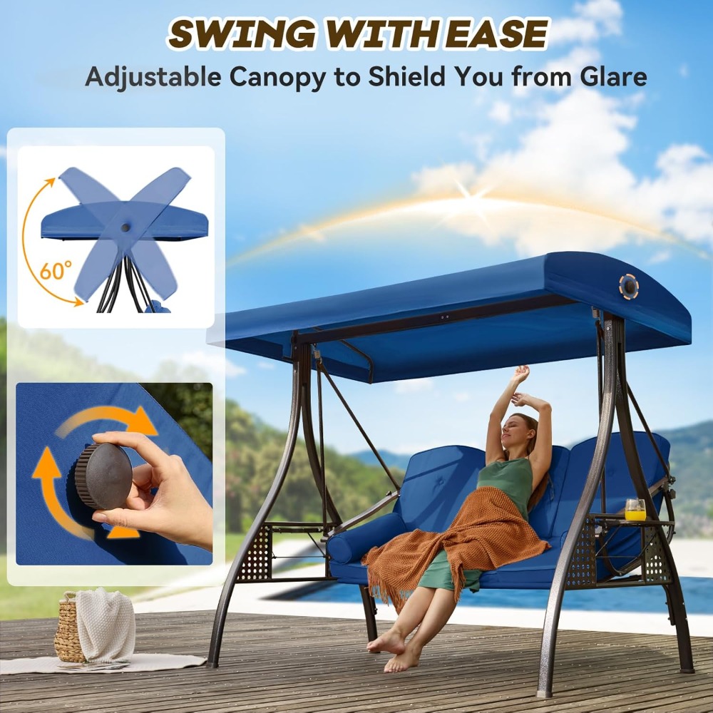 ชิงช้าระเบียง 3 in 1 รุ่น Fact - Outdoor Furniture Factory บทวิจารณ์และราคา