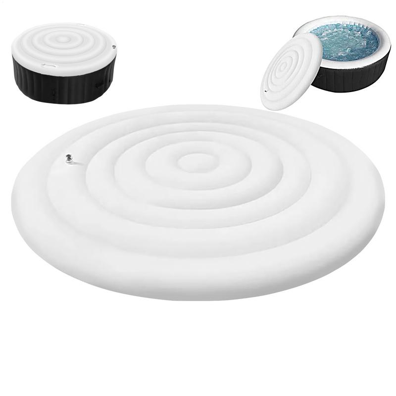 ฝาครอบอ่างน้ำร้อนแบบกลม ป้องกั - Inflatable Hot Tub บทวิจารณ์และราคา