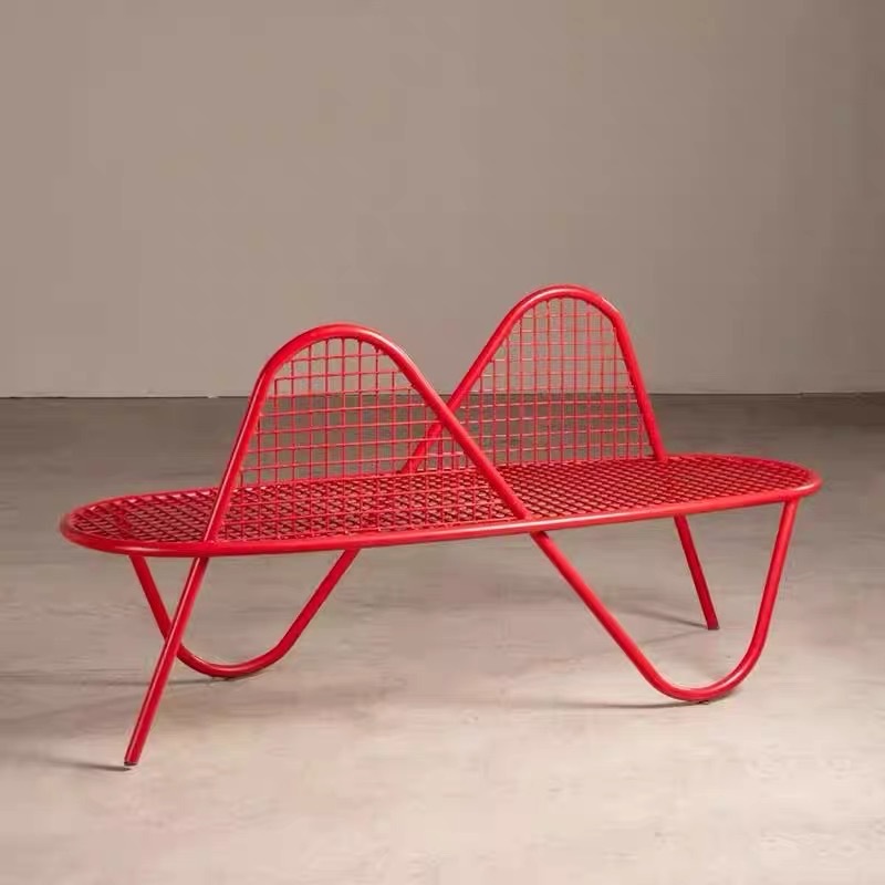 ม้านั่งสวนกลางแจ้งทำจากเหล็กดั - Garden Bench Metal บทวิจารณ์และราคา
