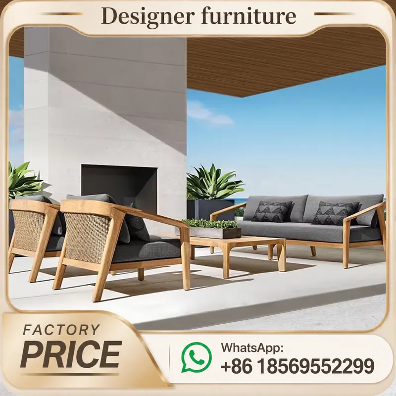 ชุดโซฟาไม้สักสำหรับกลางแจ้ง เฟ - Outdoor Furniture Teak บทวิจารณ์และราคา
