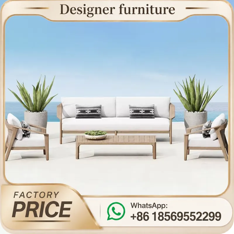 ชุดโซฟาไม้สักสำหรับกลางแจ้ง เฟ - Outdoor Furniture Teak บทวิจารณ์และราคา