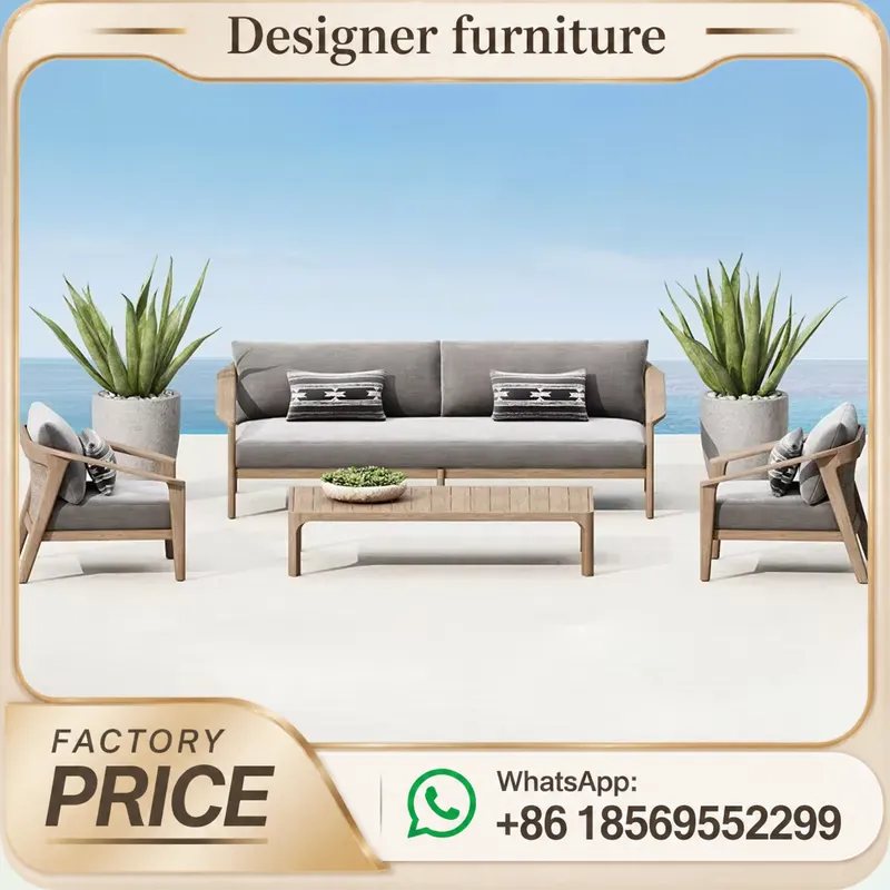 ชุดโซฟาไม้สักสำหรับกลางแจ้ง เฟ - Outdoor Furniture Teak บทวิจารณ์และราคา