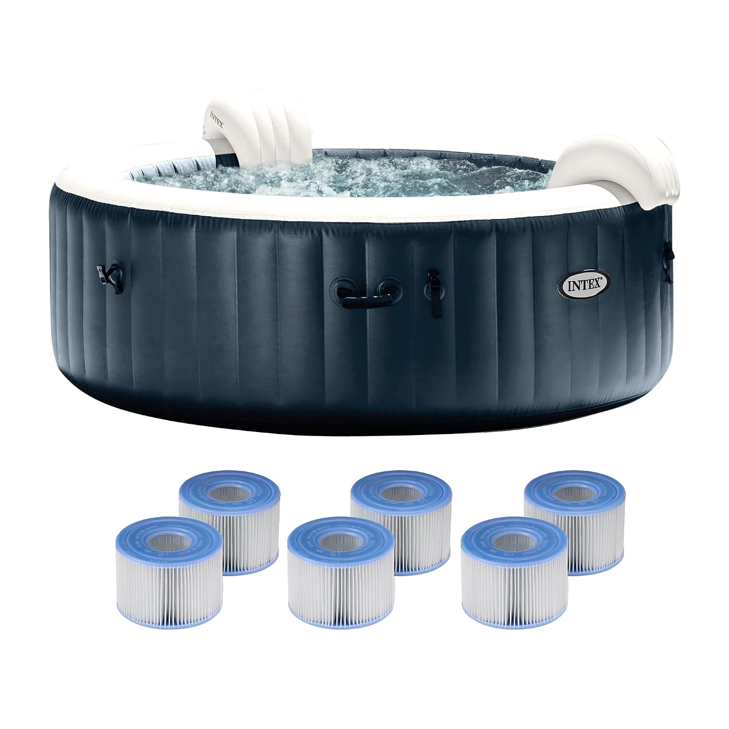PureSpa Plus อ่างน้ำร้อนพกพาแบ - Inflatable Hot Tub บทวิจารณ์และราคา