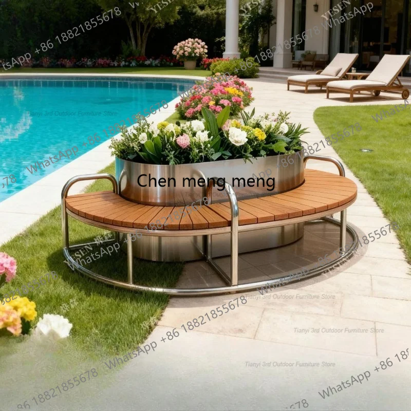 กล่องปลูกต้นไม้สแตนเลส D80 พร้ - Garden Bench Metal บทวิจารณ์และราคา