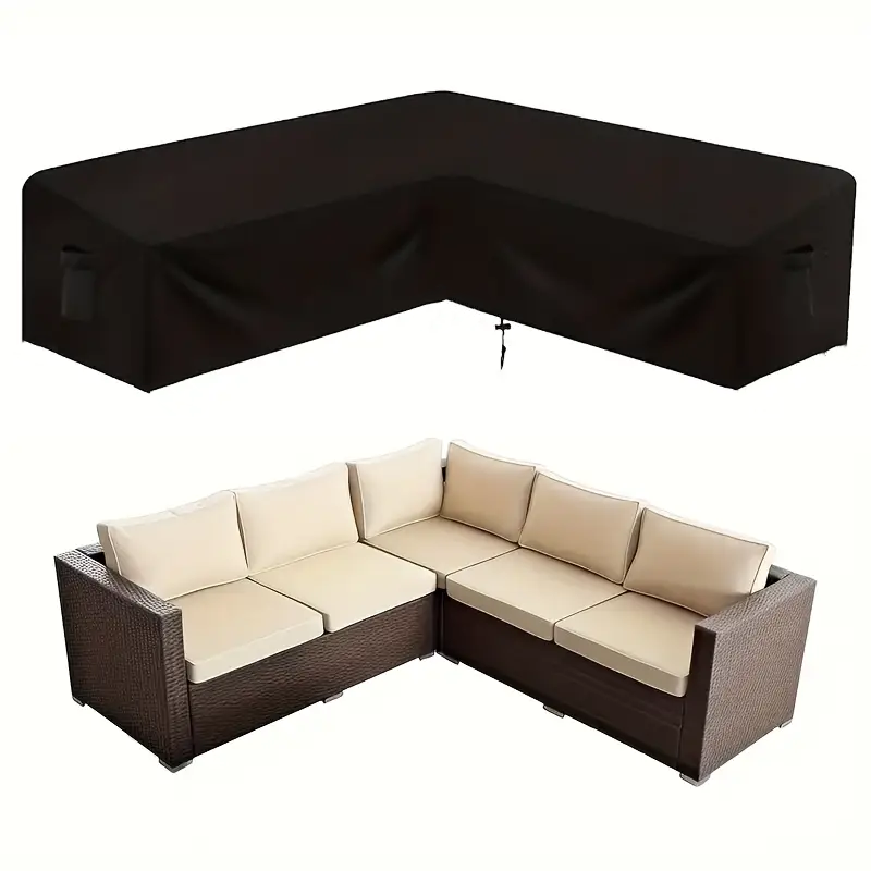 ผ้าคลุมเฟอร์นิเจอร์รูปตัววีสำห - Outdoor Furniture Patio บทวิจารณ์และราคา