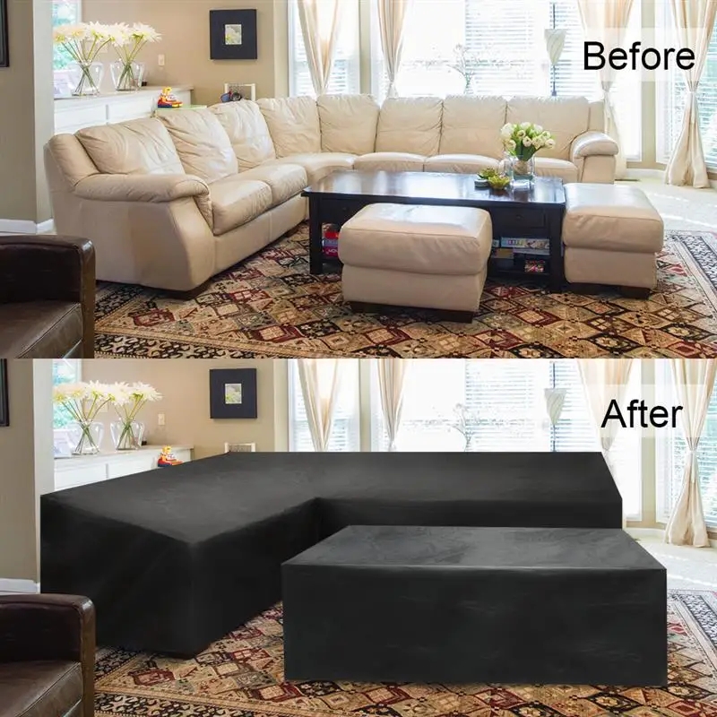 ผ้าคลุมเฟอร์นิเจอร์รูปตัววีสำห - Outdoor Furniture Patio บทวิจารณ์และราคา
