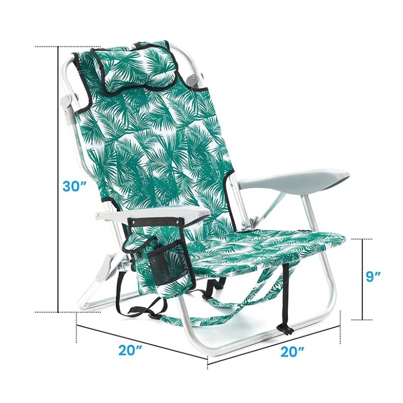 เก้าอี้ชายหาดปรับได้ 5 ระดับ ท - Outdoor Furniture Factory บทวิจารณ์และราคา