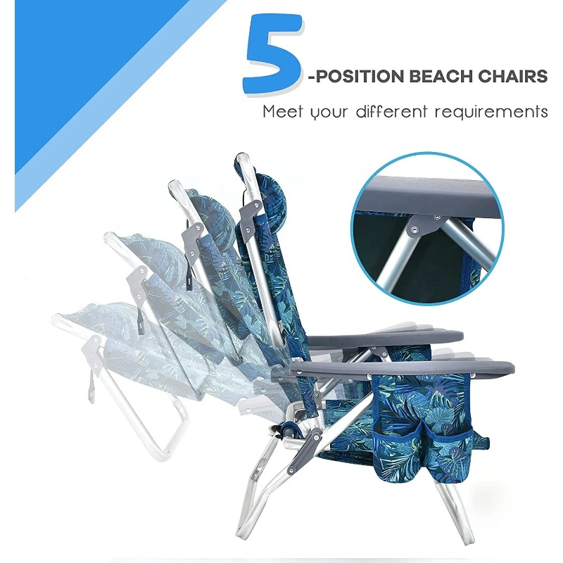 เก้าอี้ชายหาดปรับได้ 5 ระดับ ท - Outdoor Furniture Factory บทวิจารณ์และราคา