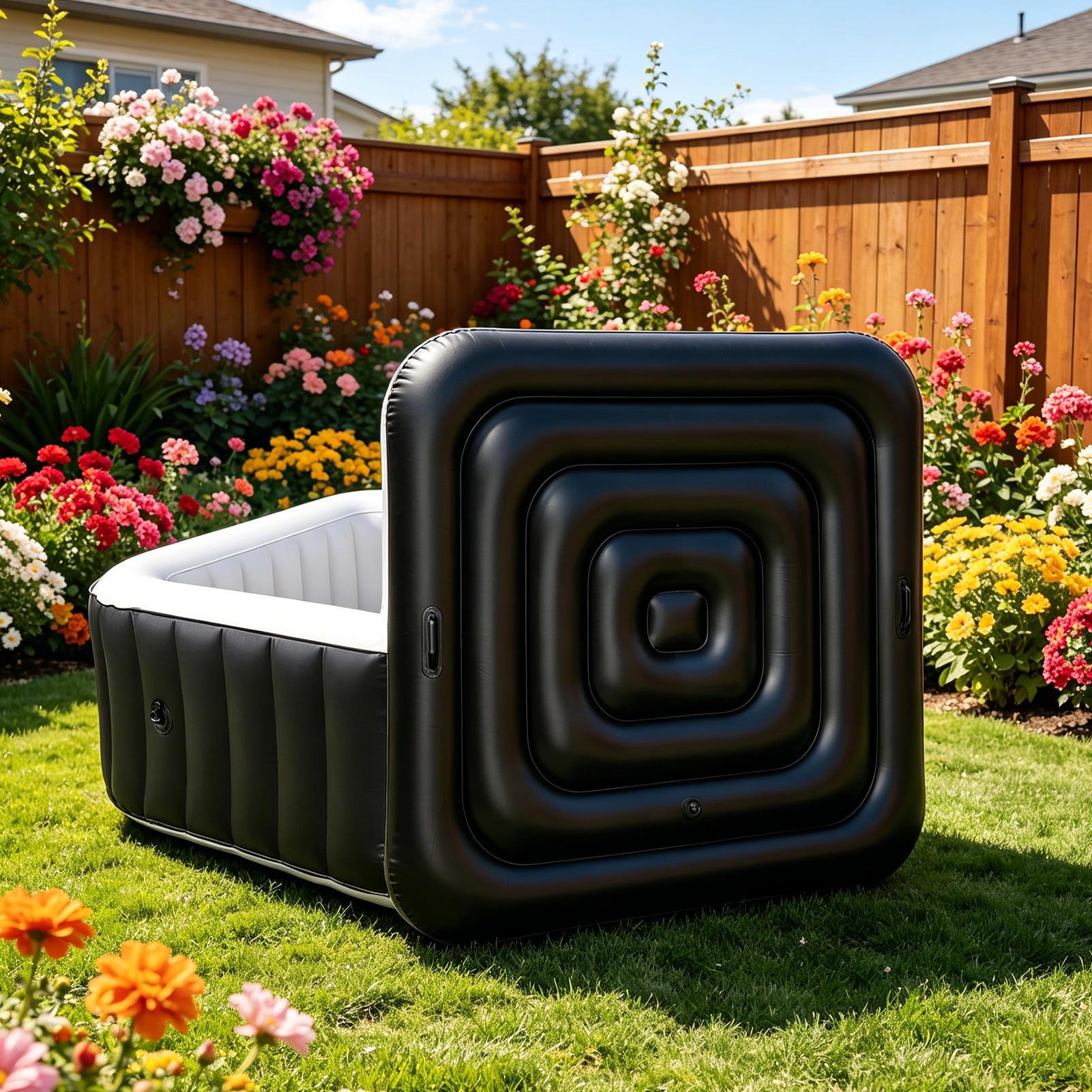 ฝาครอบอ่างน้ำแบบเป่าลม ประหยัด - Inflatable Hot Tub บทวิจารณ์และราคา
