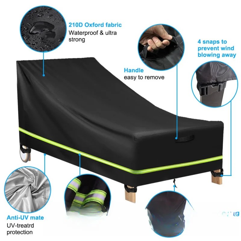 ผ้าคลุมม้านั่งสนาม 1 ชิ้น ผ้าอ - Outdoor Furniture Patio บทวิจารณ์และราคา