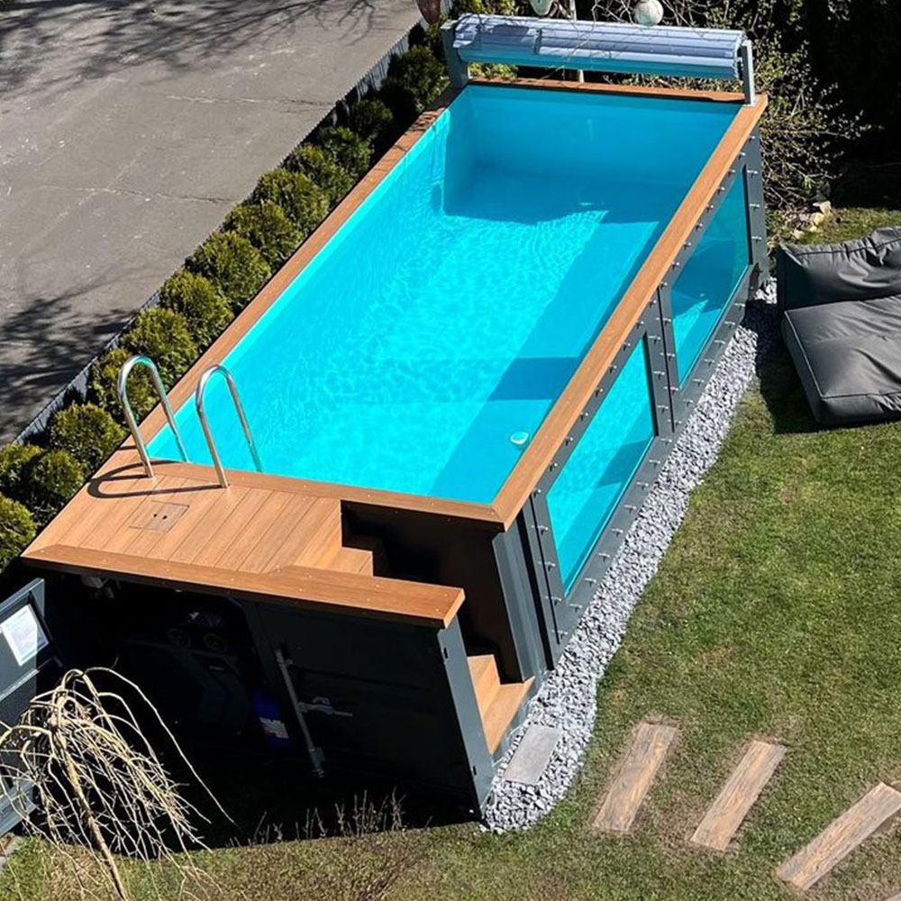 สระว่ายน้ำสำเร็จรูปขนาดใหญ่กลา - Outdoor Furniture Factory บทวิจารณ์และราคา