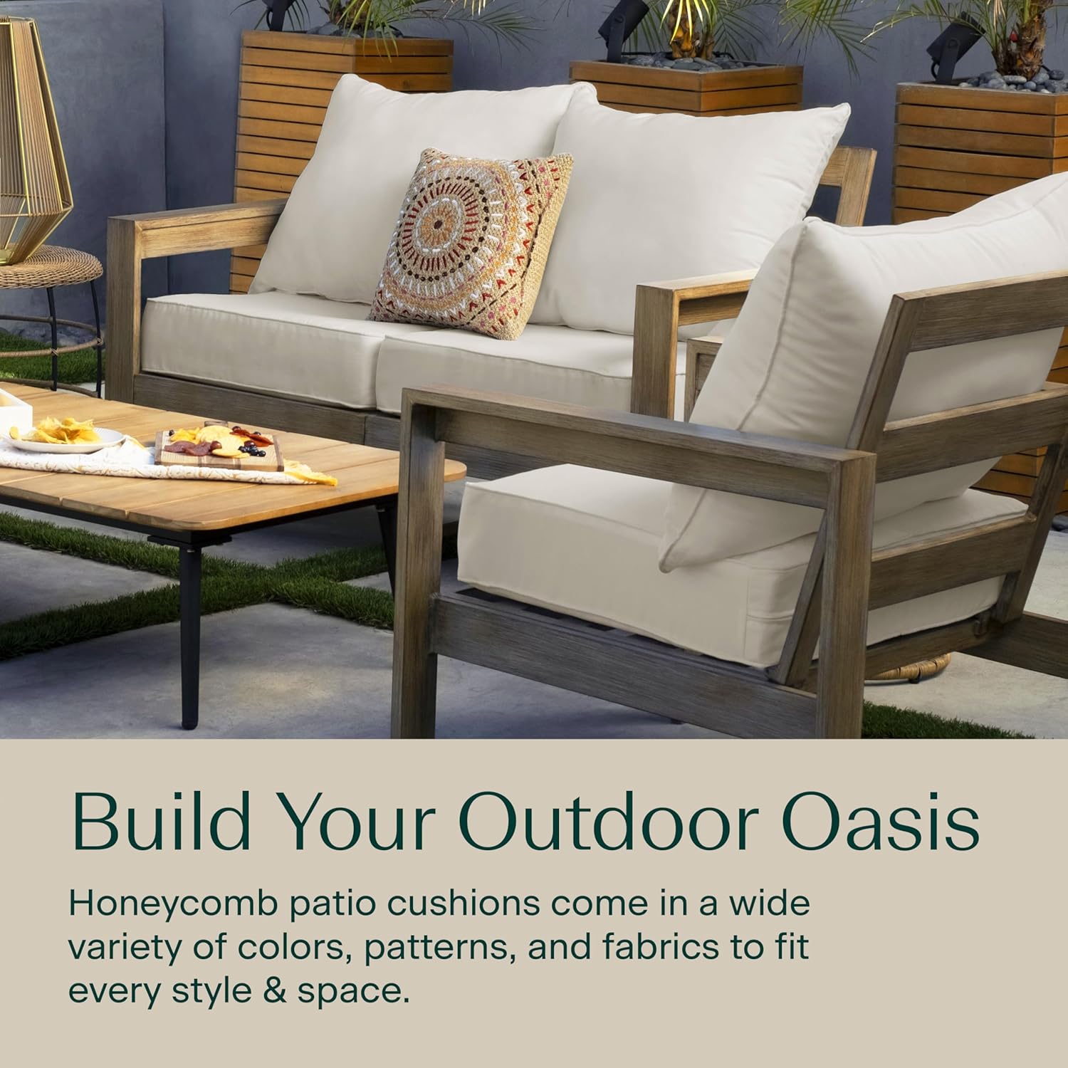 เฟอร์นิเจอร์ลานกลางแจ้ง สีโบนโ - Outdoor Furniture Patio บทวิจารณ์และราคา
