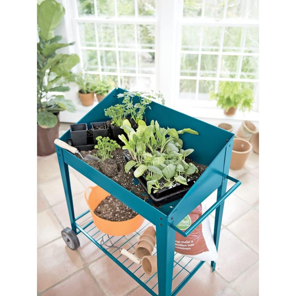 โต๊ะปลูกต้นไม้โลหะเดเมเทอร์พร้ - Garden Bench Metal บทวิจารณ์และราคา