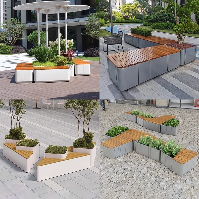 ม้านั่งปลูกต้นไม้โลหะผสมดีไซน์ - Garden Bench Metal บทวิจารณ์และราคา