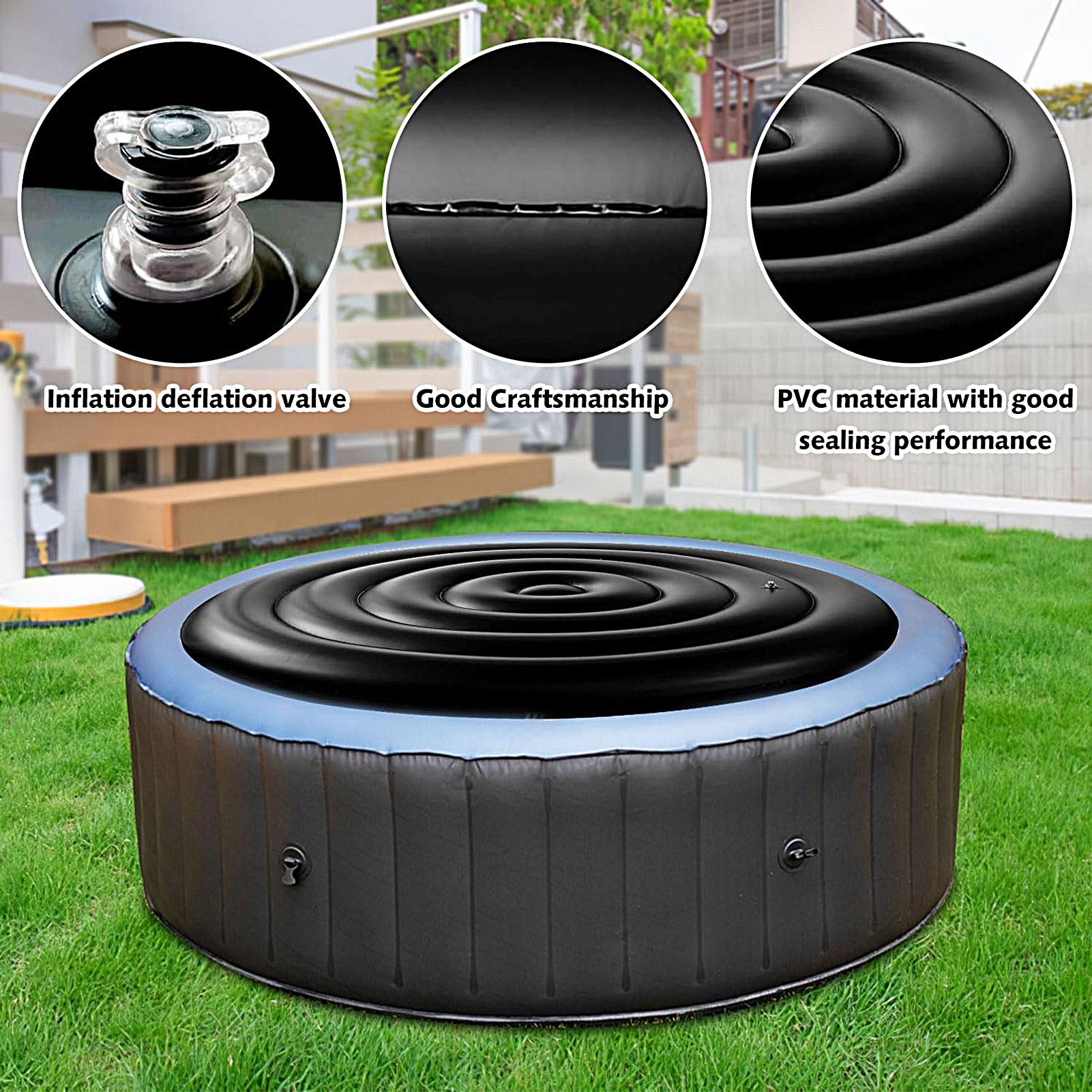 ฝาครอบอ่างน้ำร้อนแบบเป่าลม ฝาค - Inflatable Hot Tub บทวิจารณ์และราคา