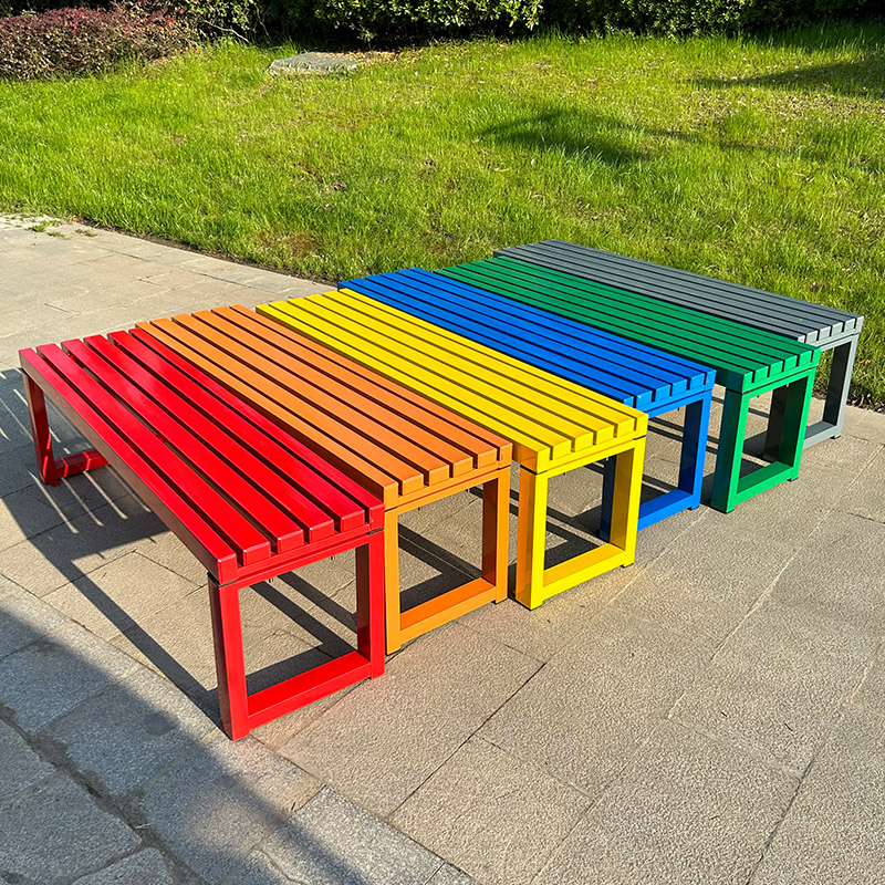 เก้าอี้เหล็กดัดสีขาวมีพนักพิง  - Garden Bench Metal บทวิจารณ์และราคา