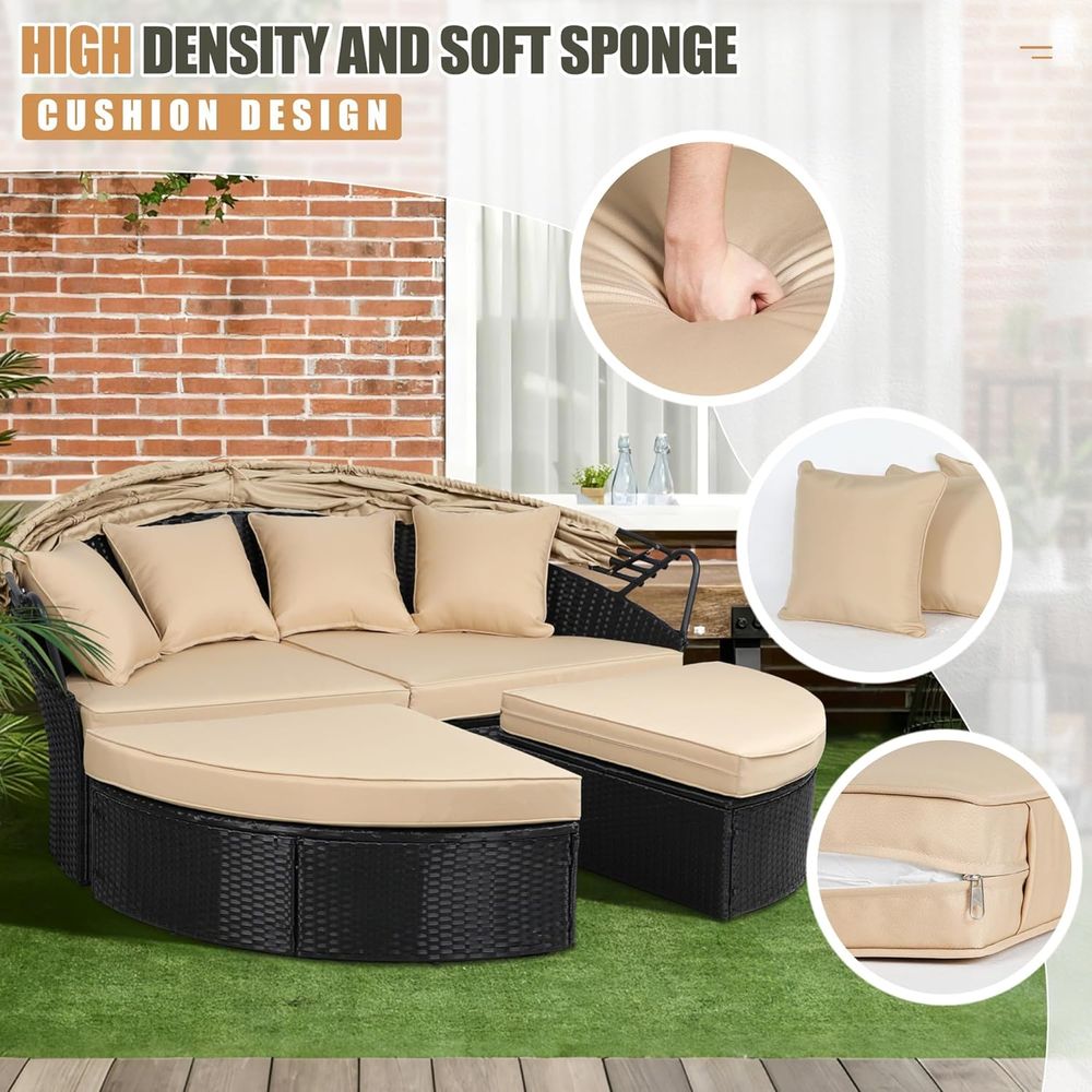 เบาะรองนั่งสำหรับเตียงนอนกลางแ - Outdoor Furniture Replacement Fabric บทวิจารณ์และราคา