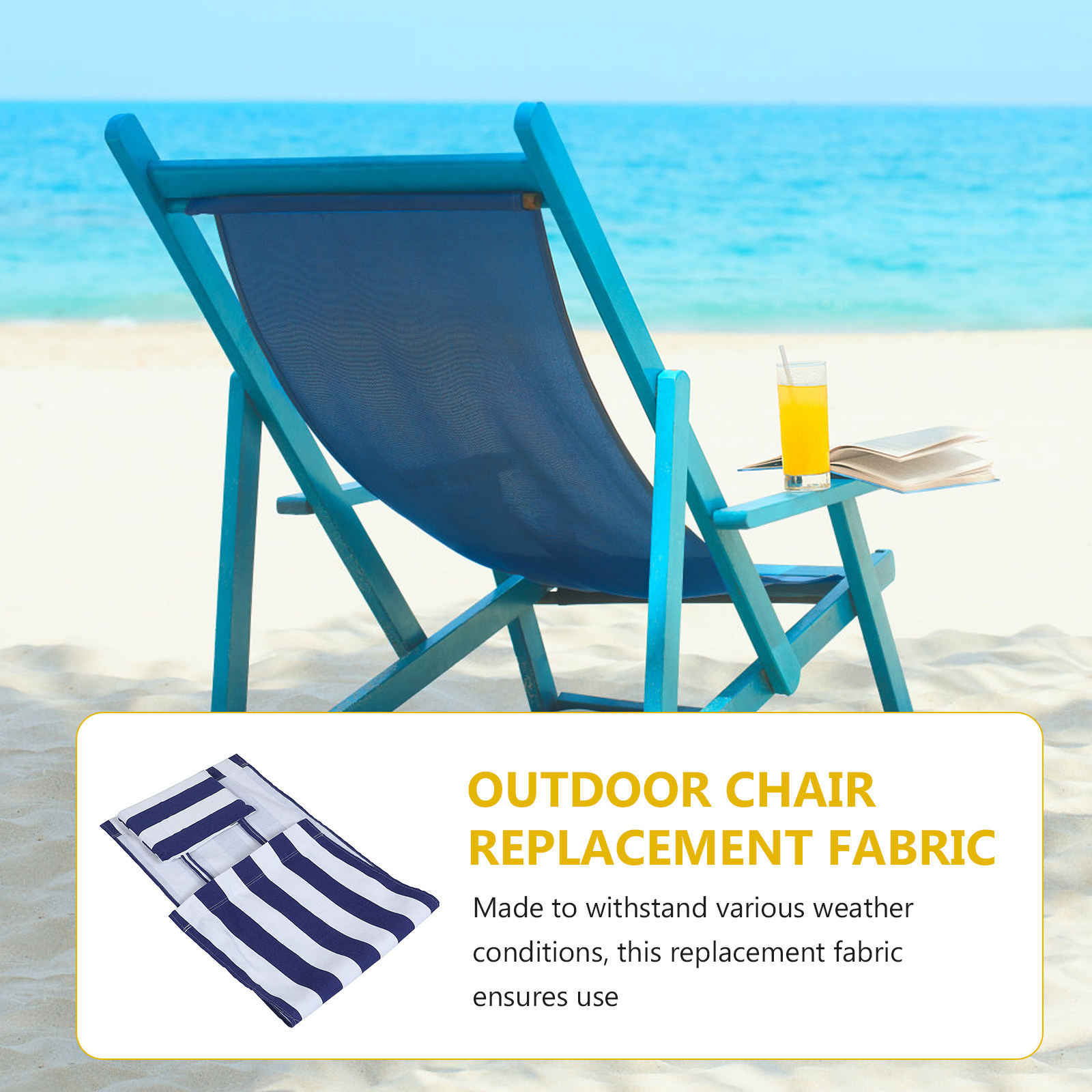ผ้าหุ้มเก้าอี้พักผ่อนลายทางสีน - Outdoor Furniture Replacement Fabric บทวิจารณ์และราคา