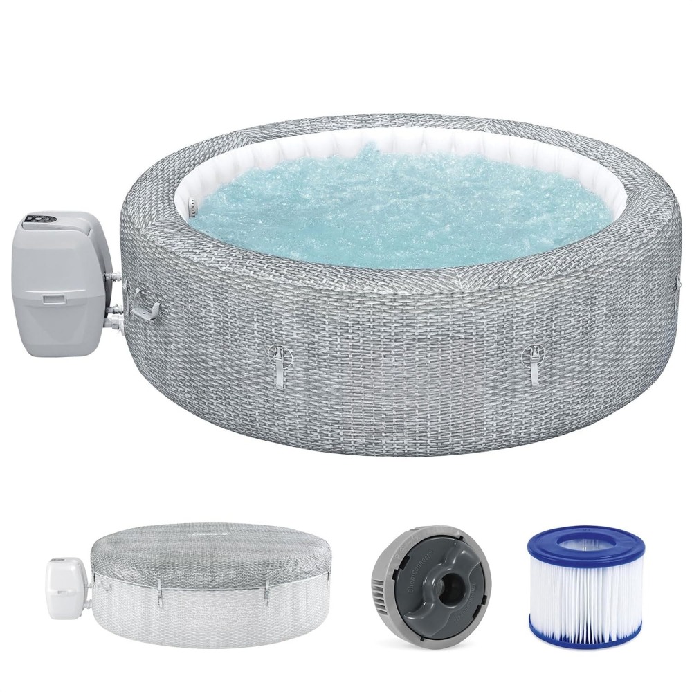 อ่างน้ำร้อนพกพาแบบเป่าลม, ระบบ - Inflatable Hot Tub บทวิจารณ์และราคา