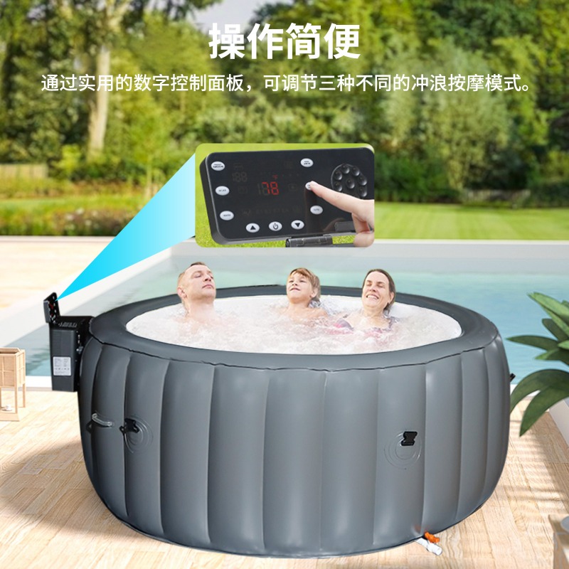 สระน้ำสปาเป่าลม อ่างจากุซซี่เป - Inflatable Hot Tub บทวิจารณ์และราคา
