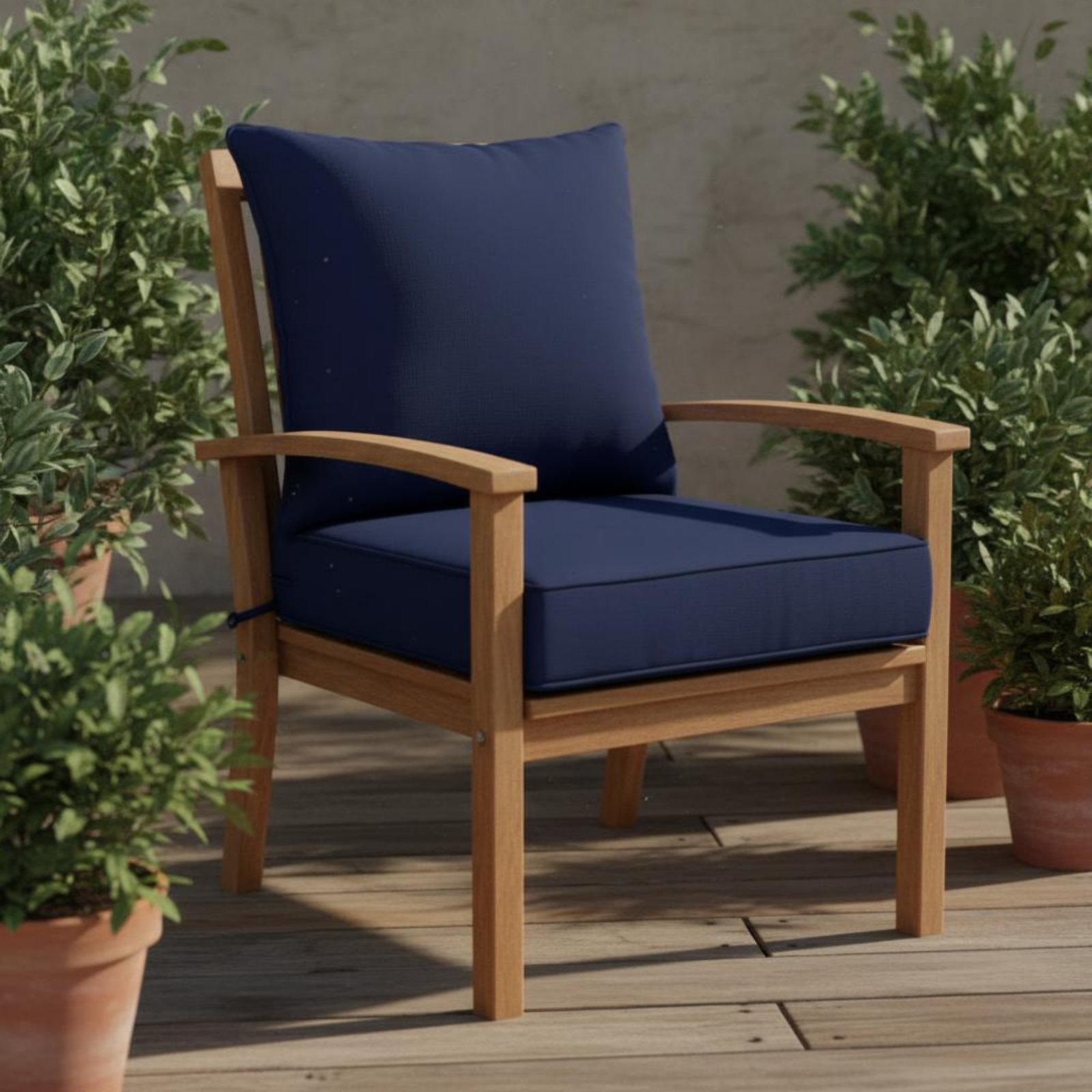 แผ่นรองเก้าอี้ลานบ้านแบบซ่อนได - Outdoor Furniture Patio บทวิจารณ์และราคา