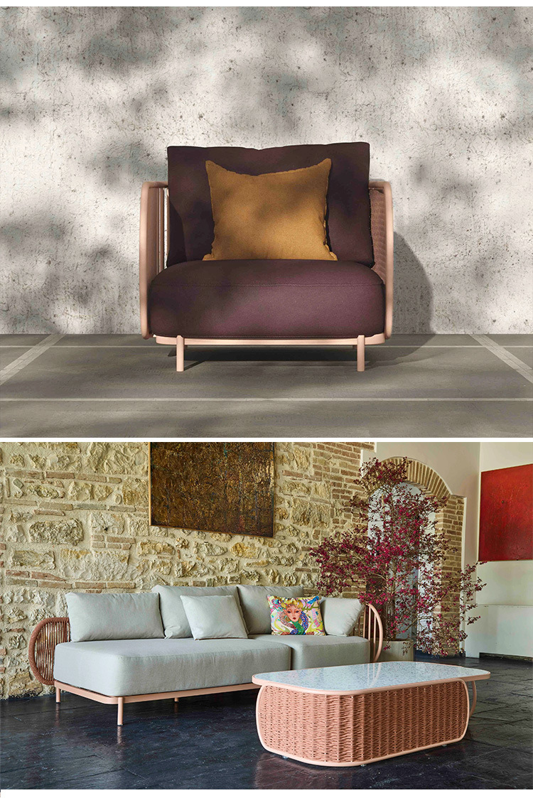 # ชุดโซฟาพักผ่อนกลางแจ้ง 3 ที่ - Rattan Lounge Set บทวิจารณ์และราคา