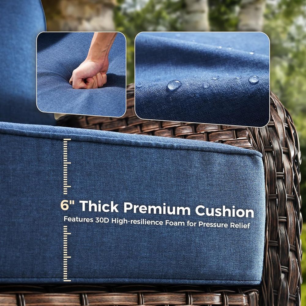 เบาะรองนั่งสำหรับเฟอร์นิเจอร์ก - Outdoor Furniture Replacement Fabric บทวิจารณ์และราคา
